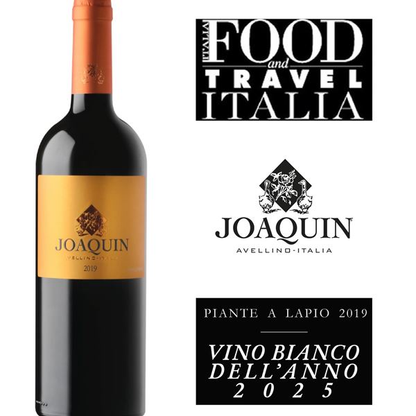 Joaquin Piante a Lapio 2019, vino bianco dell'anno 2025